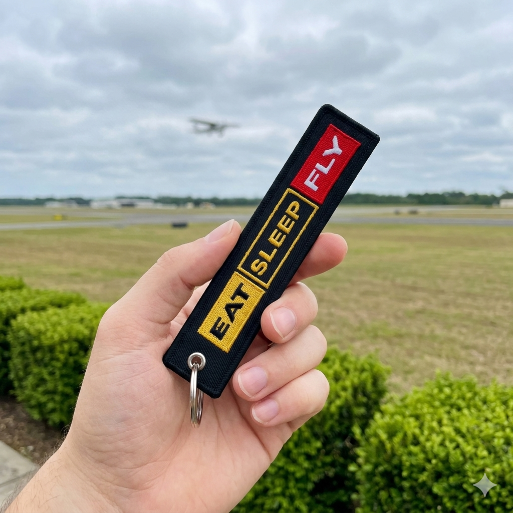 Eat Sleep FLY Tag