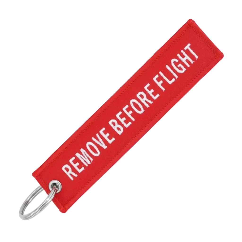 NoseTag - Remove Before Flight Tag